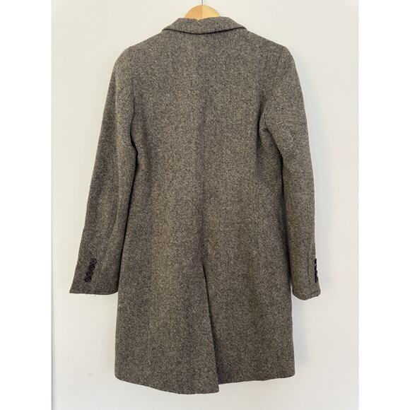 Vintage Ralph Lauren 100% Wool Full Length Coat Size 6 Lined EUC Green Label - Picture 4 of 4